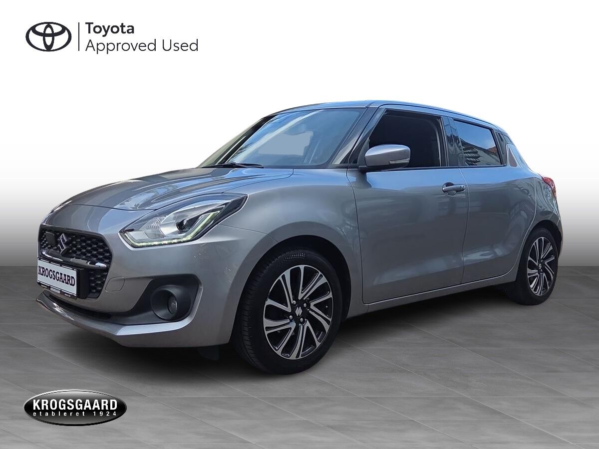 Suzuki Swift 1,2 Dualjet Mild hybrid Exclusive AEB CVT 83HK 5d Trinl. Gear